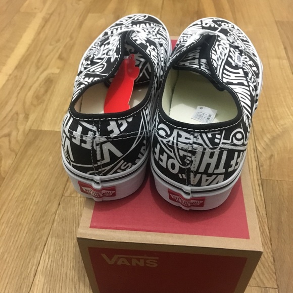 Vans authentic ‘off the wall’ shoe sizes 7.5-12 - Picture 4 of 4